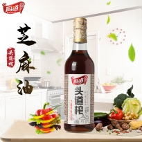 厨道头道榨纯芝麻油500ML