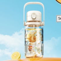可口可乐联名款律动水杯（浮光白）（可乐红）