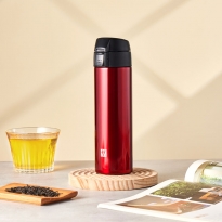 双立人ZW-BP101/1018832真空弹跳杯亮光红450mL