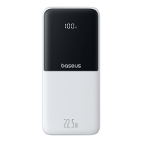 倍思 极充 数显双线移动电源 10000mAh 22.5W 皓月白