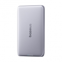 倍思 PicoGo 卡片磁吸无线快充移动电源 10000mAh 27W 深空灰