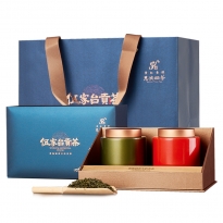 伍家台贡茶 特级尊品一红一绿礼盒 200g