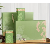 伍家台贡茶 一级高端得闲绿针礼盒 160g