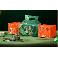 华美端午礼品棕端午送礼 粽横八方粽子1126g礼盒6粒4味