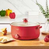乐扣乐扣EJP1367RED电火锅6L