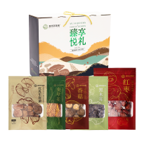 草木花生活臻享悦礼菌菇礼盒800g