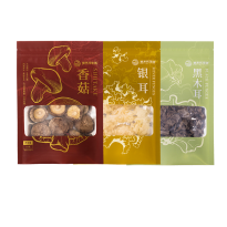草木花生活 组合装 香菇75g+黑木耳75g+银耳40g