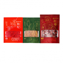 草木花生活 组合装 枸杞120g+虫草花75g+红枣500g