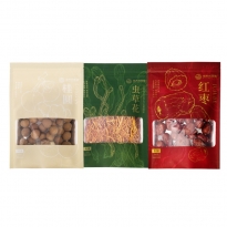 草木花生活 组合装 桂圆200g+红枣500g+虫草花75g