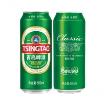 青岛啤酒经典10度500*6*4罐啤