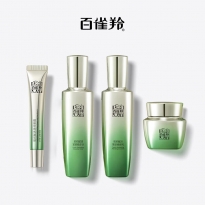 百雀羚肌初赋活致臻套装（精华水90ml+焕颜乳90ml+菁华霜50G+精华液30ML+面膜30ml*