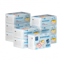 美穗吉家 柔韧亲肤抽纸 原生木浆3层
