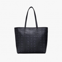 MCM 女黑色女士托特包 MWPAATN03BK