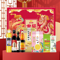 金龙鱼龙凤呈祥大礼包C款3300g+1400ml